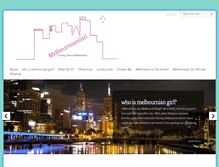 Tablet Screenshot of melbourniangirl.com